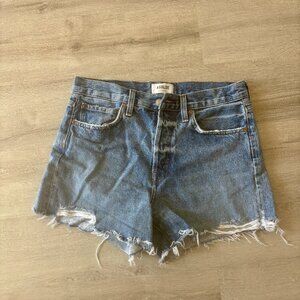 Agolde Cut off Jean Shorts